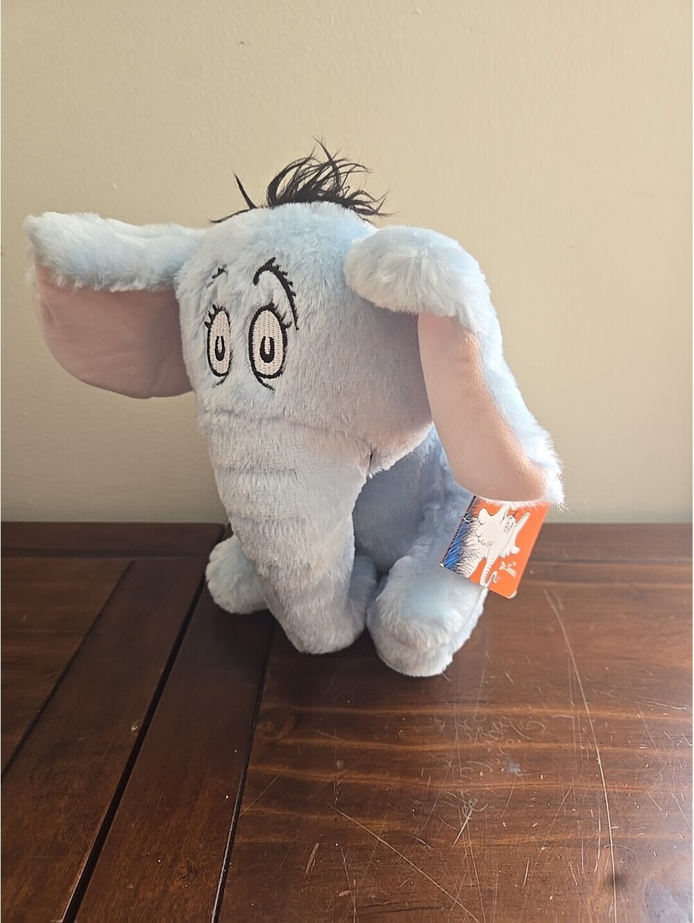 Kohl's Cares Dr Seuss Horton Hears A Who Plush 11” Stuffed Animal Blue Elephant